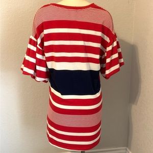 UMGEE Medium red/white/blue stripped T-shirt dress